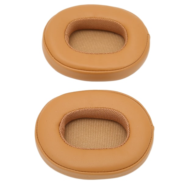 Ersättningsöronsnäckor i proteinläder för Skullcandy Crusher 3.0 Wireless Hesh3 Öronsnäckor Reparationsdelar Ljusbrun