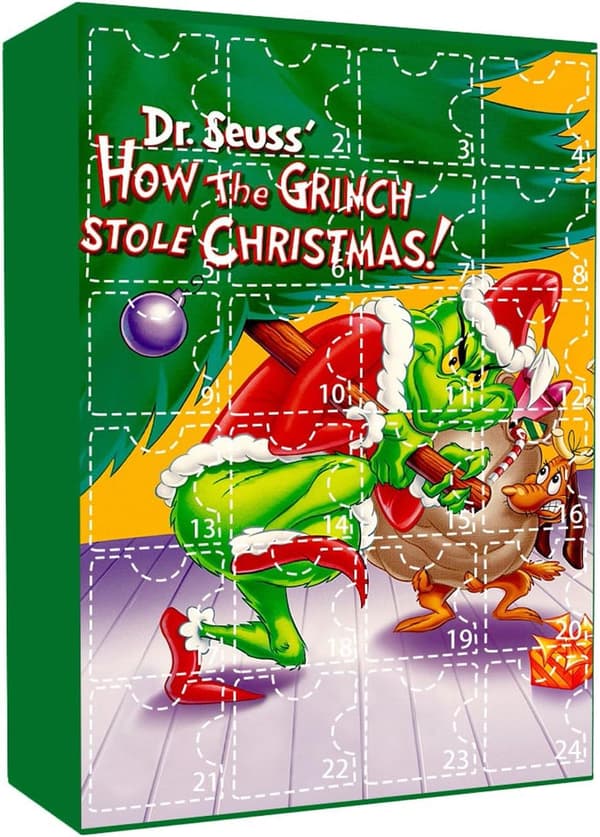 Adventskalender 2023 Julgranscheckdekorationer Julkalender för barn Vuxna E