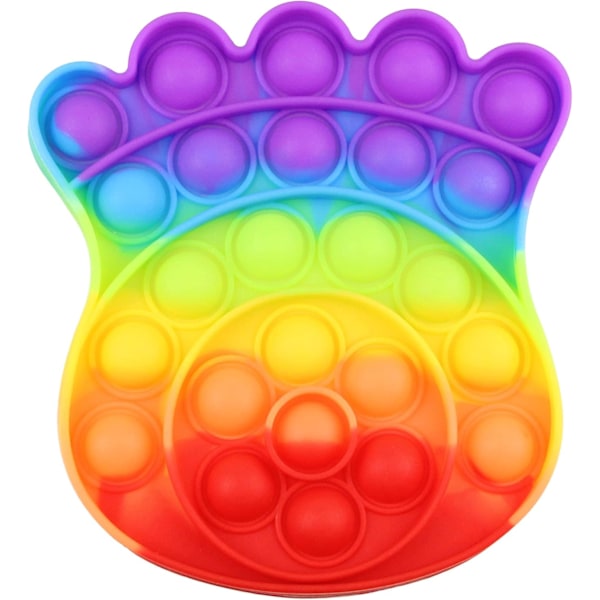 Pop It Fidget Leksaker, Tryck Pop Bubbla Leksak