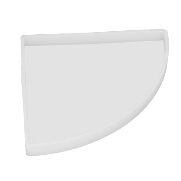 DIY-koppunderlägg-form, Coasters i silikon, Lätt att lossa, Triangulär Harts-spegelform i silikon
