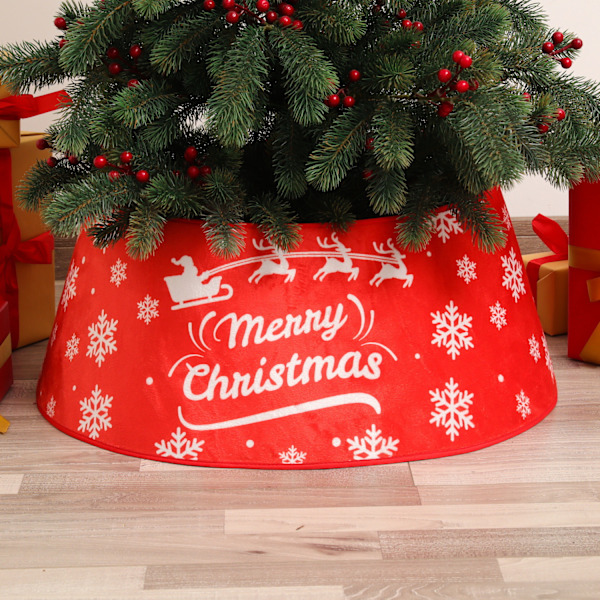 Julgransskjort Julgran Omkrets Kreativ Tryck Pailletter Tredimensionell Trädbotten Dekoration 1 55*72 * 18cm