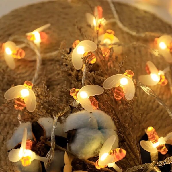 1,5 m LED-ljusslingor för jul och camping - Dekorativa lampor