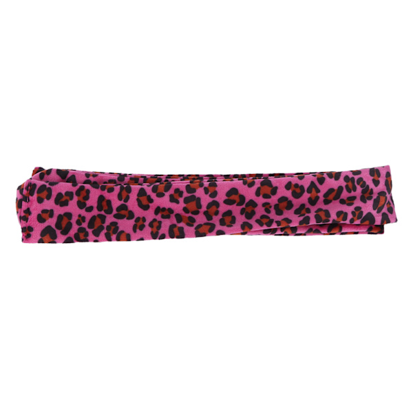 Sjal Elastiskt Hårsnodde Kvinnor Sjal Hårsnoddar Band Flickor Hårband Fläta Band Panther Print