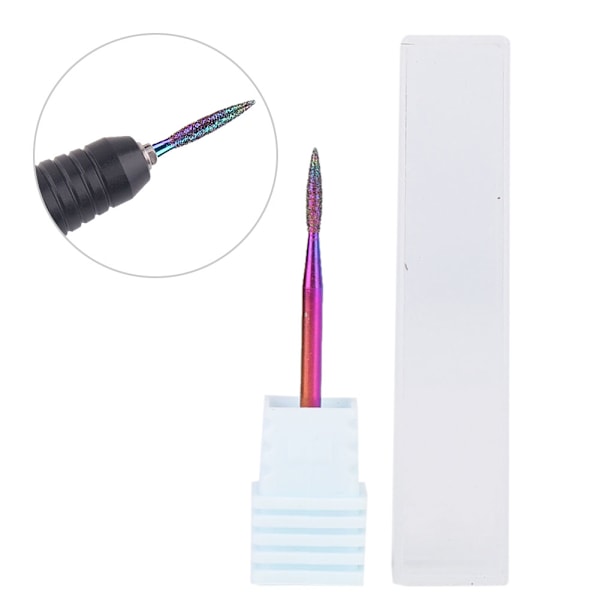 Nagelkonst Elektroplätering Emery Legering Borrbitar Manikyr Pedikyr Nagelpolering Tillbehör V4