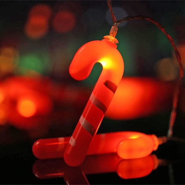 1,5 m 10 LED-lyktor ljusslinga festlig dekorativ