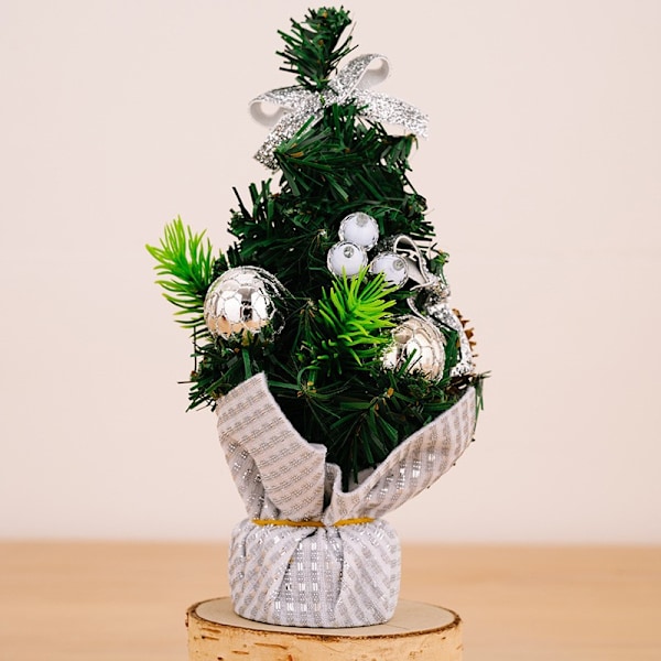 Miniatyr Julgran Dekoration för Skrivbord 20cm L