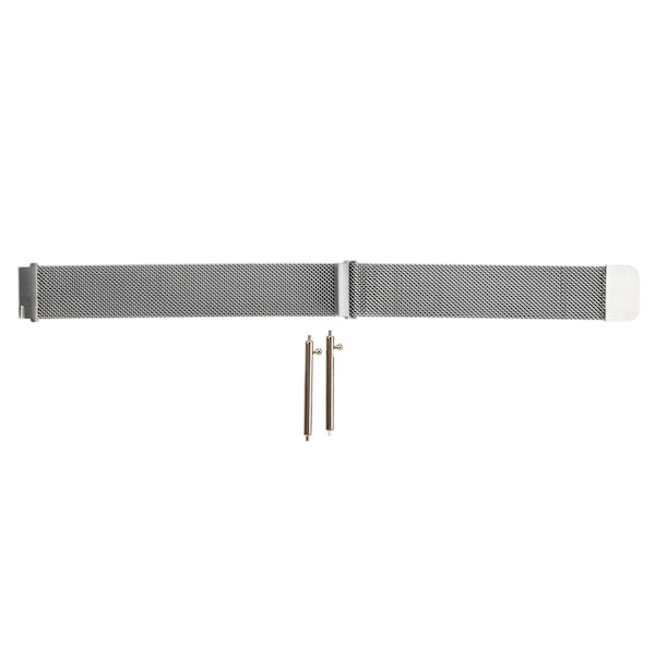 Armband i rostfritt stål Andningsbart Bekvämt Hudvänligt Armbandsbyte för Huawei GT2 Silver
