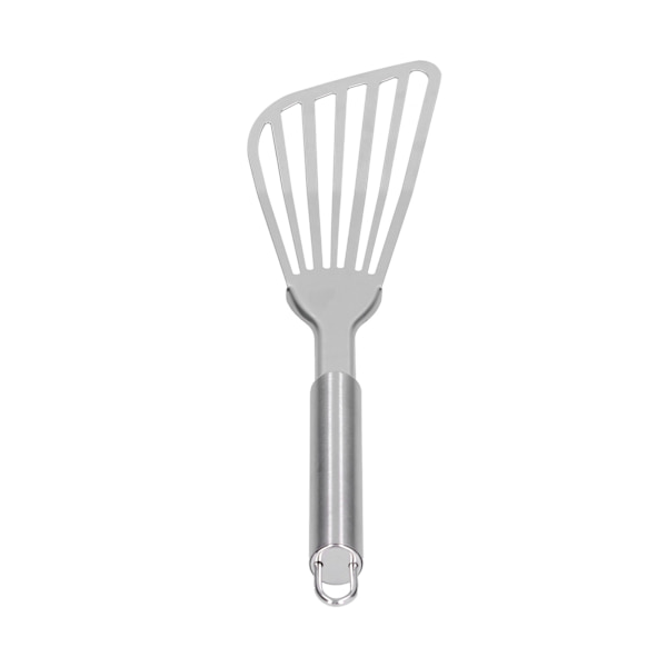 Spatelspade med hål för fisk, tjock polerad fiskvändare för kök, camping, restaurang