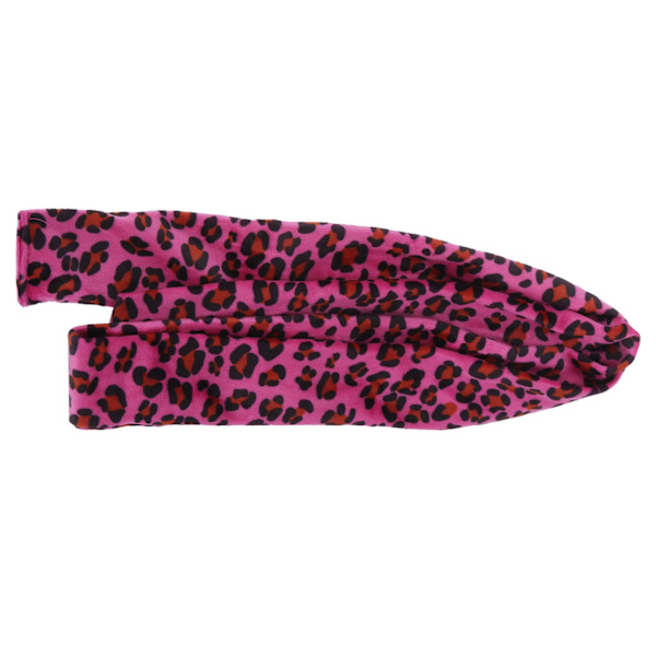 Sjal Elastiskt Hårsnodde Kvinnor Sjal Hårsnoddar Band Flickor Hårband Fläta Band Panther Print
