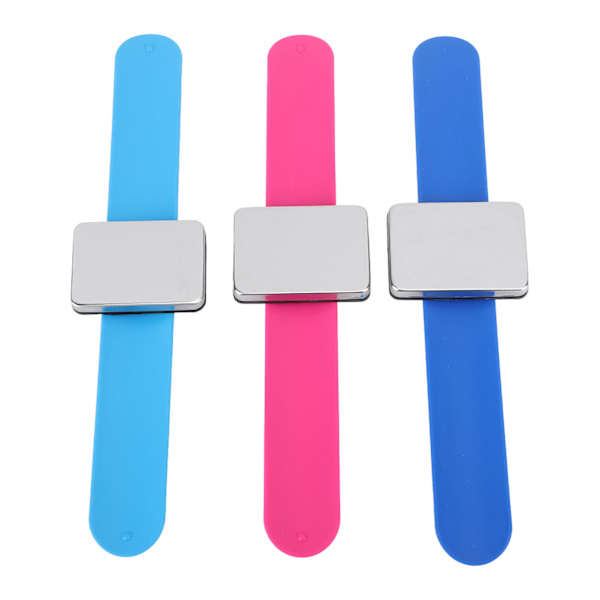 3 st magnet hårnålsarmband hårstyling trimning magnetiska stift hållare handledsband för frisörsalong