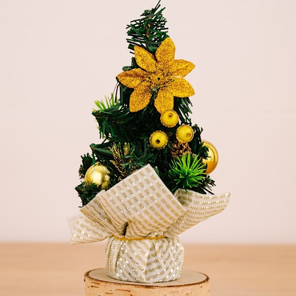 Miniatyr Julgran Dekoration för Skrivbord 20cm K