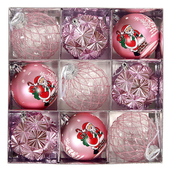 Julgranskulor 2023, juldekorationer, förgylld plastkula, julgranskuleset, hänge Silver 8cm