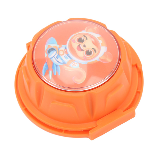 Touch Höghoppräknare Barn Luminous Höjdtränare Vertikal Hopptestare Med Röst Räknare Höjddiagram Orange