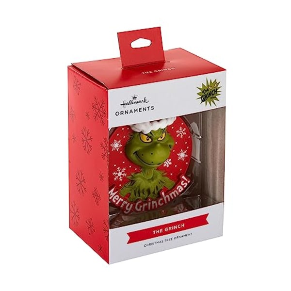 Hallmark Dr. Seuss Hurrian Grinch Stole Christmas! Glad Grinchma's Ornament 1