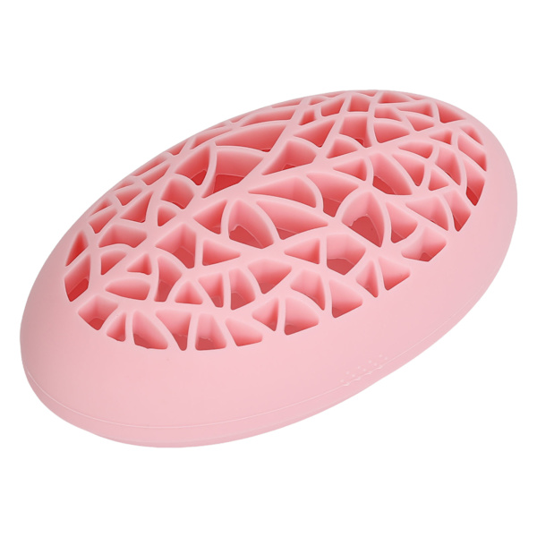 Nagelborsteställ i Nest-form, Bärbar Förvaring, Silikon Nagelborsteställ, Hållare för Bord, Rosa