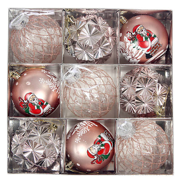 Julgranskulor 2023, juldekorationer, förgylld plastkula, julgranskuleset, hänge Silver 8cm