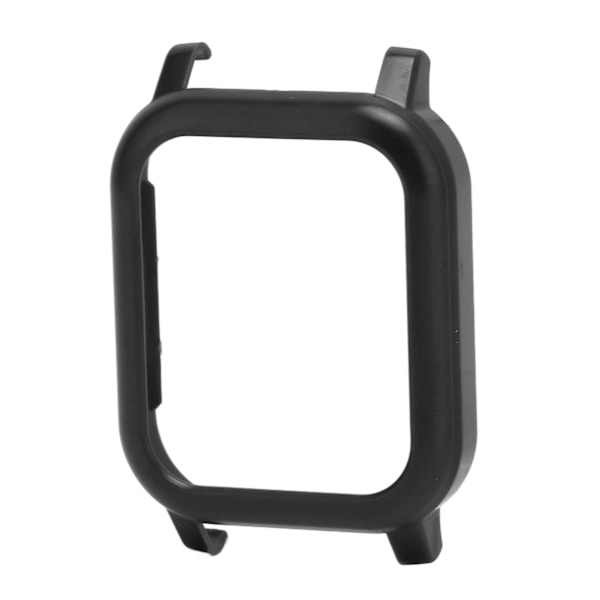 Professionellt Urskyddsskal i Plast Smart Armbandsur PC-fodral för Xiaomi Haylou LS02 Svart