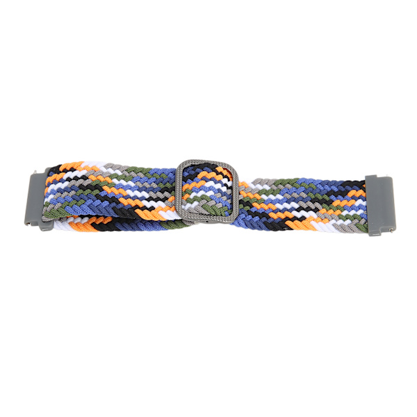 22mm Armband i Elastiskt Nylon, Flätat, Justerbart, för Huawei Watch 3, Denimfärg