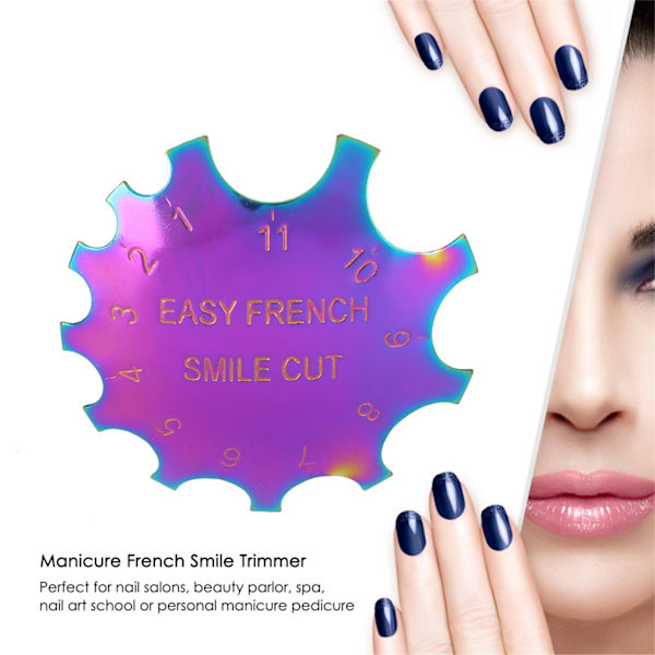 Manikyr Easy French Smile Line Cut Edge Trimmer Nagelskonst Mall