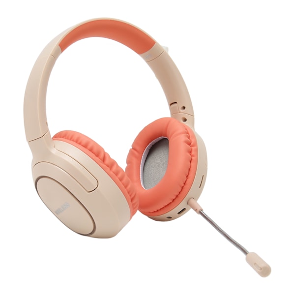 Bluetooth-headset med stöd för extern mikrofon, minneskort, LINEIN-läge, trådlöst spelheadset för dator, PC