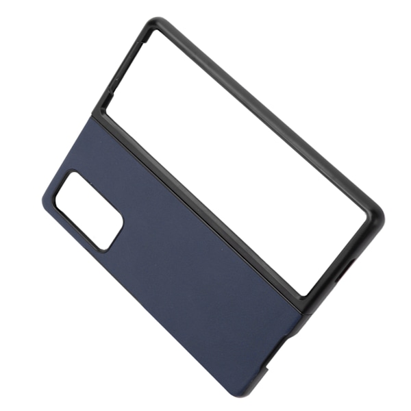 Mobiltelefonskydd Stötsäkert Läderfodral Skal för Samsung Galaxy Z Fold 2 Blå