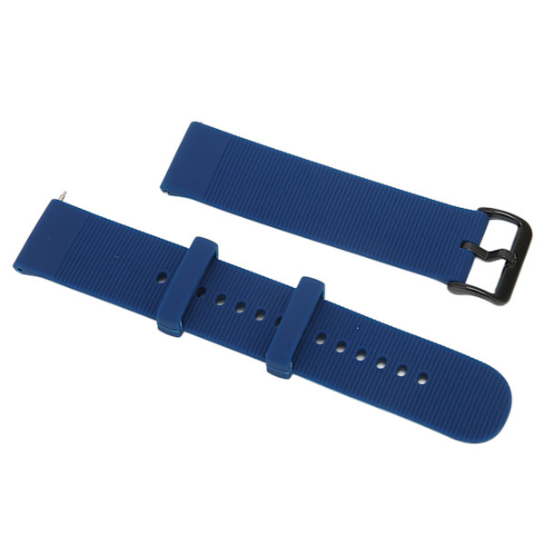 Justerbar Silikonarmband för Amazfit GTS 3/GTS 3 PRO Andningsbar Smartwatch Armband Mörkblå