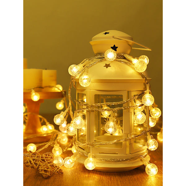 6m LED String Lights Juldagen Camping Dekorativ Lights