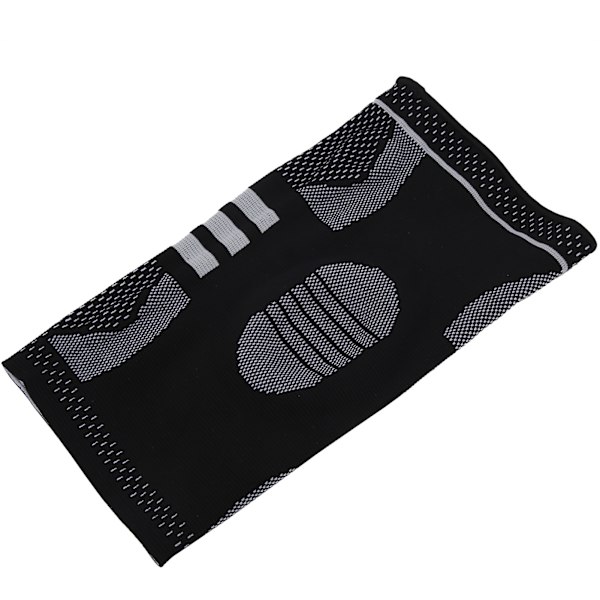 Sportsskydd för knäskålen, stickad knäskyddsbandage, stöd för knäet, sportknäskydd
