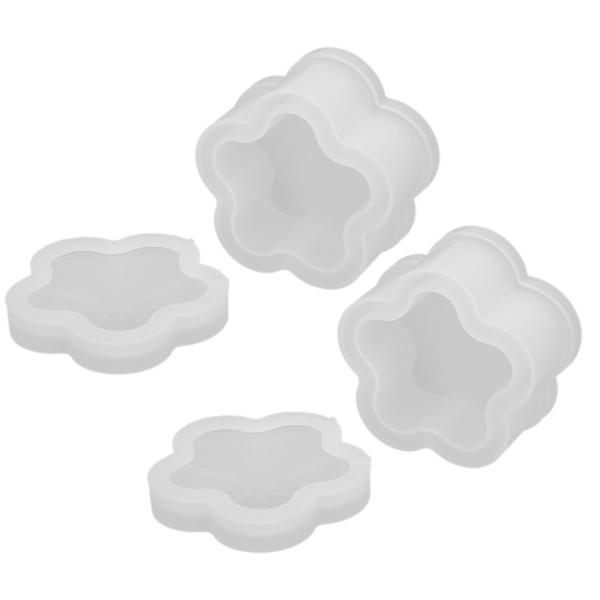 Smyckesförvaringslåda Form DIY Silikon Blomformad Epoxi Låda Form Hantverkstillbehör
