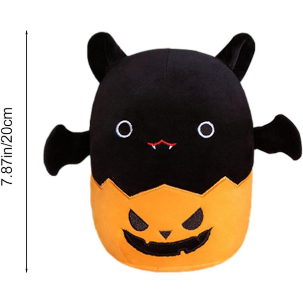 Halloween Plyschfladdermusleksak Bomullsfylld Docka 20cm