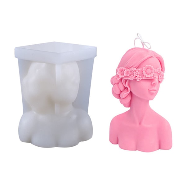 3D Kroppsform för Ögonbindel för Flickor DIY-formar