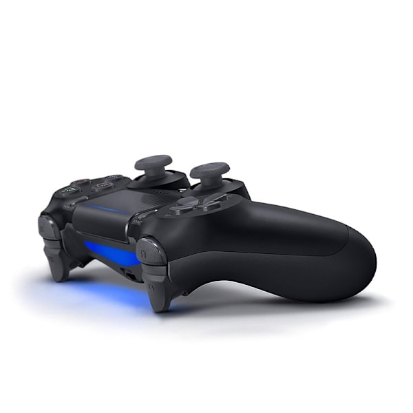 PS4 trådlös Bluetooth-spelkontroll med sexaxlig rörelsesensor och dubbla vibrationslampor Steel Black