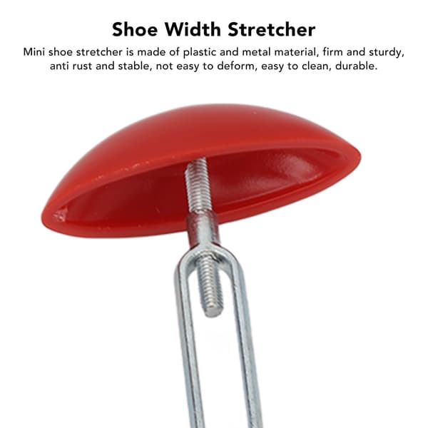 2 st Mini Skostretch Proffessionell Justerbar Skoformare Expander Bredd Förlängare för Män Kvinnor