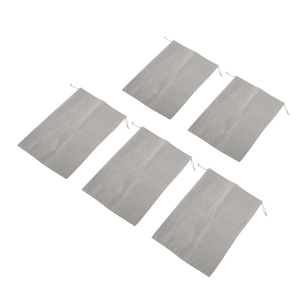 5-pack Hörlursfodral, Stort Dragkedjefodral, Lätt Bärbart Hörlursförvaringsfodral, 30x40cm / 11.8x15.7in