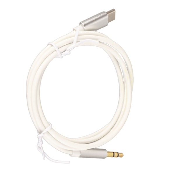 USB C till 3,5 mm ljud Aux-jackkabel Stabil typ C-adapter till 3,5 mm hörlurar stereokabel för bil Hem