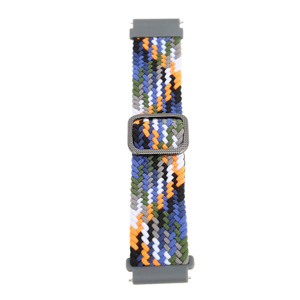 22mm Armband i Elastiskt Nylon, Flätat, Justerbart, för Huawei Watch 3, Denimfärg