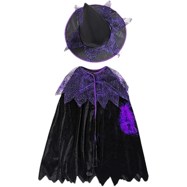 Häxa Halloween-kostymer för flickor