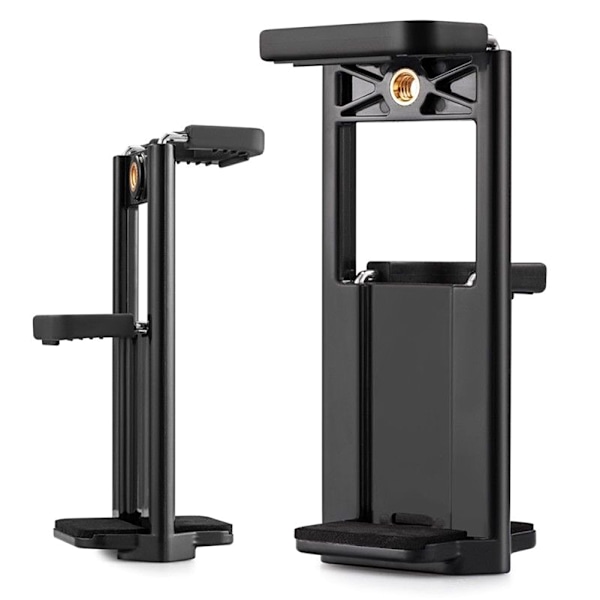Universal Tripodhållare Mount Clamp Clip Bracket för Mobiltelefon  Tablet Kamera