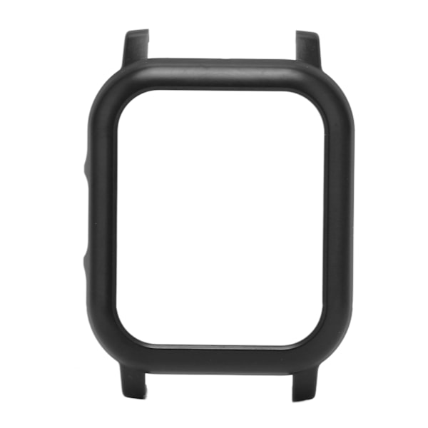 Professionellt Urskyddsskal i Plast Smart Armbandsur PC-fodral för Xiaomi Haylou LS02 Svart