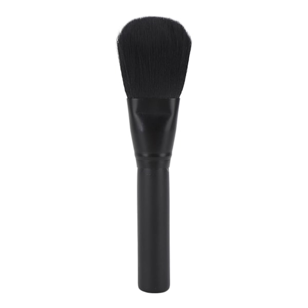 Stor Powder Makeup Brush Mjuk Fluffig Bred Flat Top Blending Brush för Foundation Blush Black