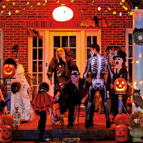 Qihuyi 3D-skelettdräkter, Halloween-skelettdräkter