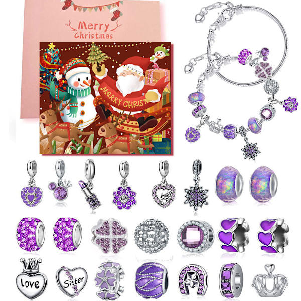 Julkalender Presentask med Stjärnhimmel Armband C