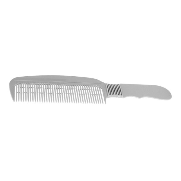 Hårkammar Ergonomisk Design Korrosionsbeständig Bärbar Stylingverktyg för Män Grå