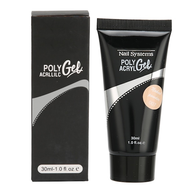 Professionell Nagelförlängningsgel Portabel Salong Snabb Förlängning UV-Gel Nagelkonstverktyg 30ml07