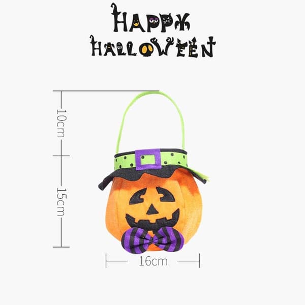 Halloween Pumpa Väska, Halloween Godisväska
