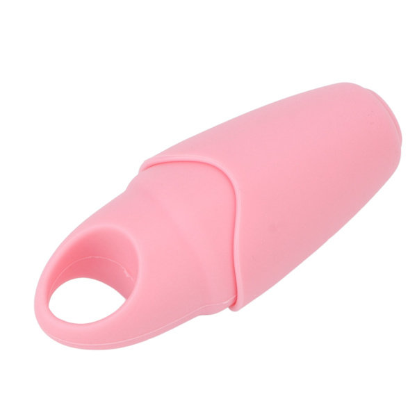 Isrulle med V-formad Design, DIY-tillverkning, Lugnande, Minskar Svullnad, Silikonmaterial, Ansiktsismältform för Skönhetsvård, Rosa