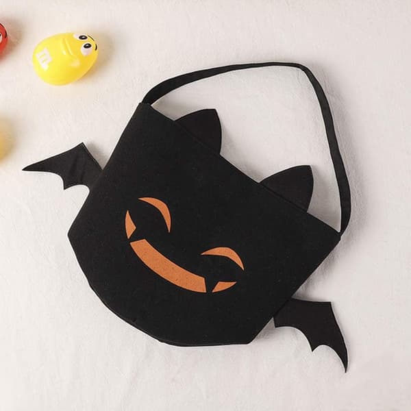 Halloween-handkorg Halloween-godispåsar Bärbar Canvas