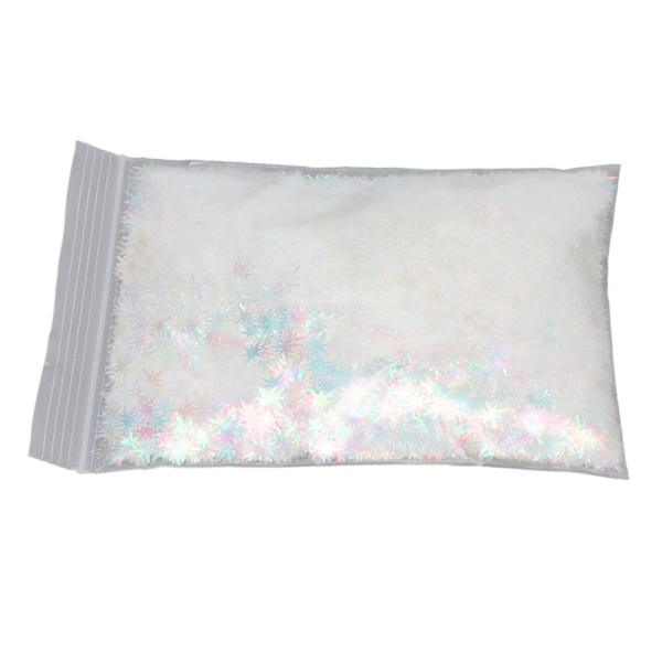 Nagelglitter Sekvenser Hemma Salong DIY Färgglada Glansiga Nagelkonst Palliette Flakes Dekorationer 1.8oz