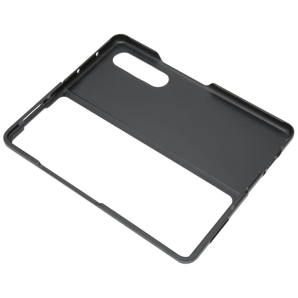 Fodral i läder för Galaxy Z Fold 3, dammsäkert, vikbart, mörkgrönt