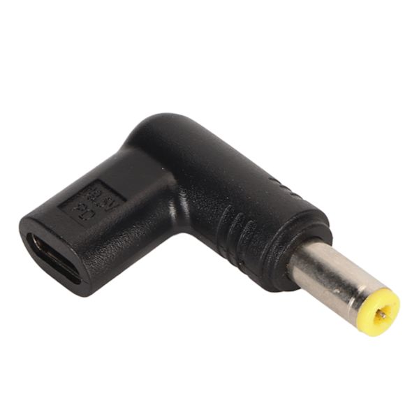 Type C Hona till 5.5x2.5mm DC-adapter Professionell Effektiv 100W PD Snabbladdning USB C till DC Ström Adapter för Laptop